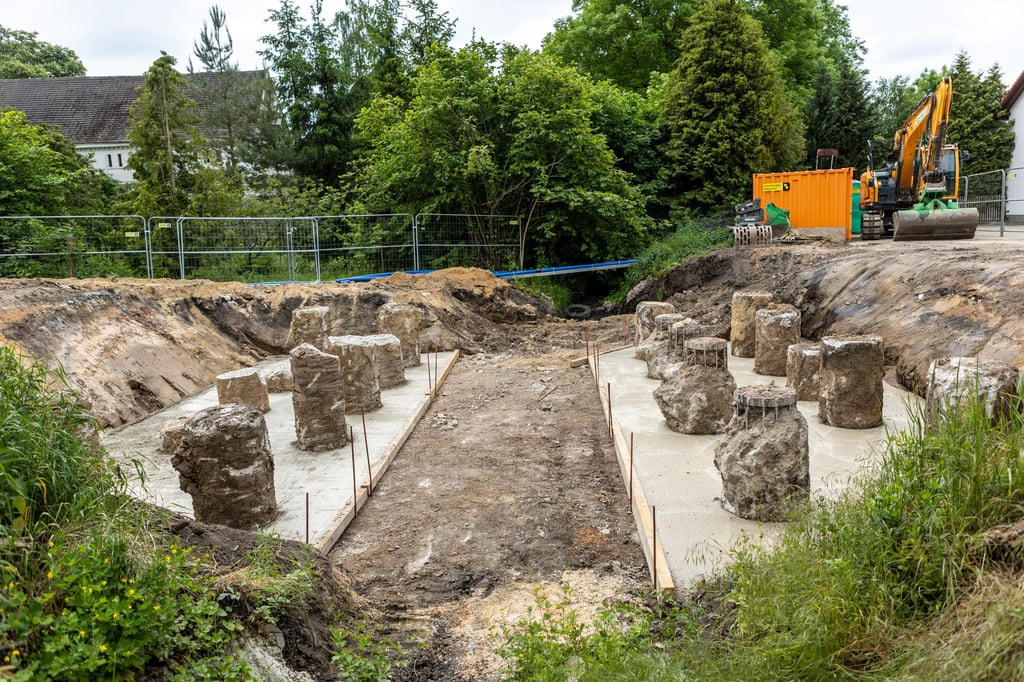Eines der Bauprojekte im Burgenlandkreis: Nonnewitz erhält eine neue Brücke über den Maibach