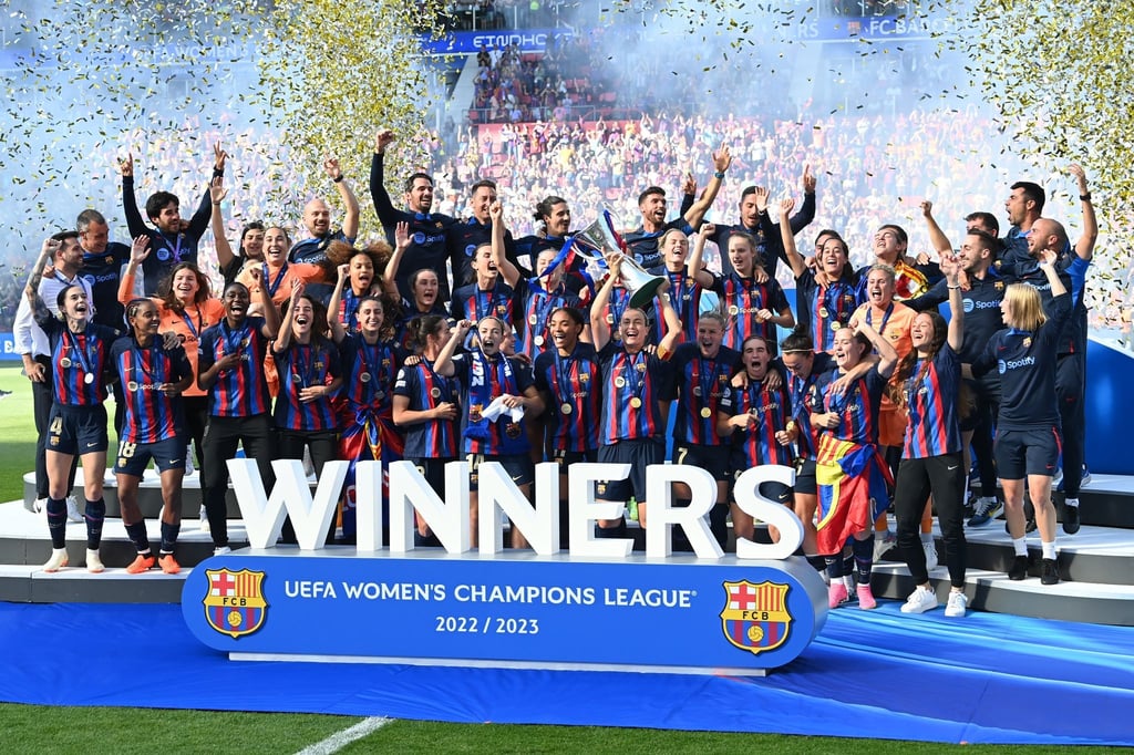 Barcelona gewann zum zweiten Mal nach 2021 die Champions League.