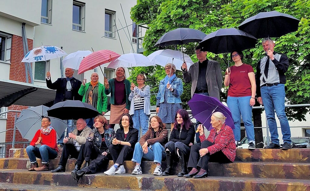 Mitglieder des Clubs der Experten und FSJler des Theaters der Altmark haben gemeinsam den Film „Du bist morgen“ gemacht.