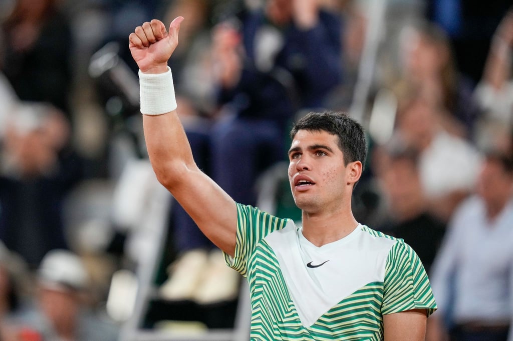 Carlos Alcaraz freut sich auf das Halbfinale gegen Nowak Djokovic.