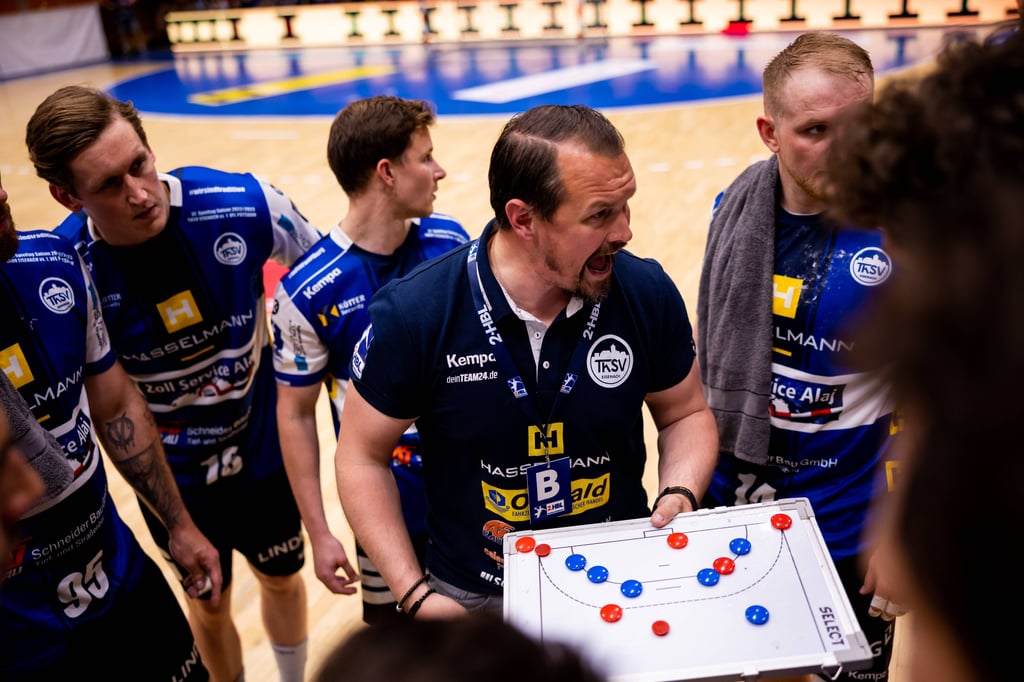 Der Eisenacher Trainer Misha Kaufmann.