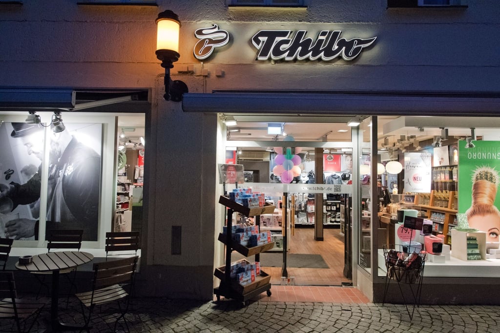 Eine „Tchibo“-Filiale in der Greifswalder Innenstadt.