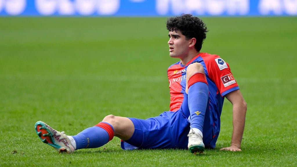 RB-Talent Hugo Novoa wurde beim FC Basel nicht glücklich.