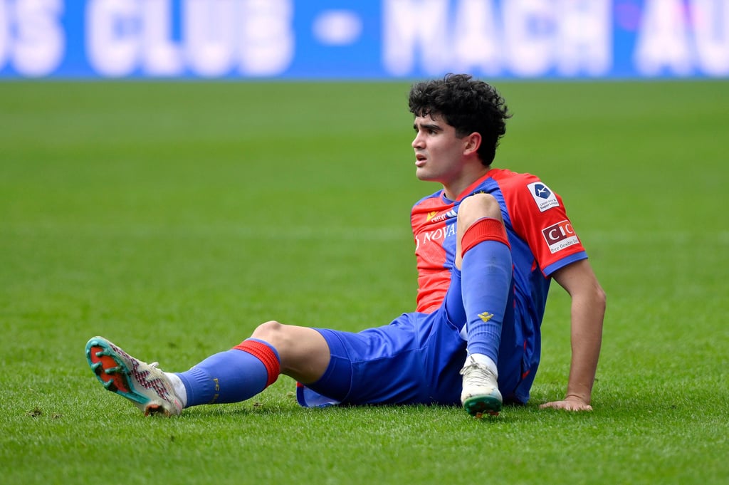 RB-Talent Hugo Novoa wurde beim FC Basel nicht glücklich.