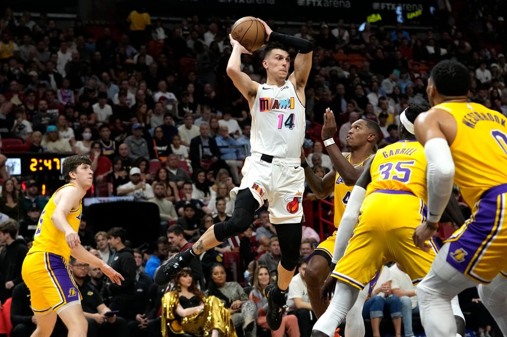 Wird den Heat auch im dritten Spiel der NBA-Finalserie fehlen: Tyler Herro.