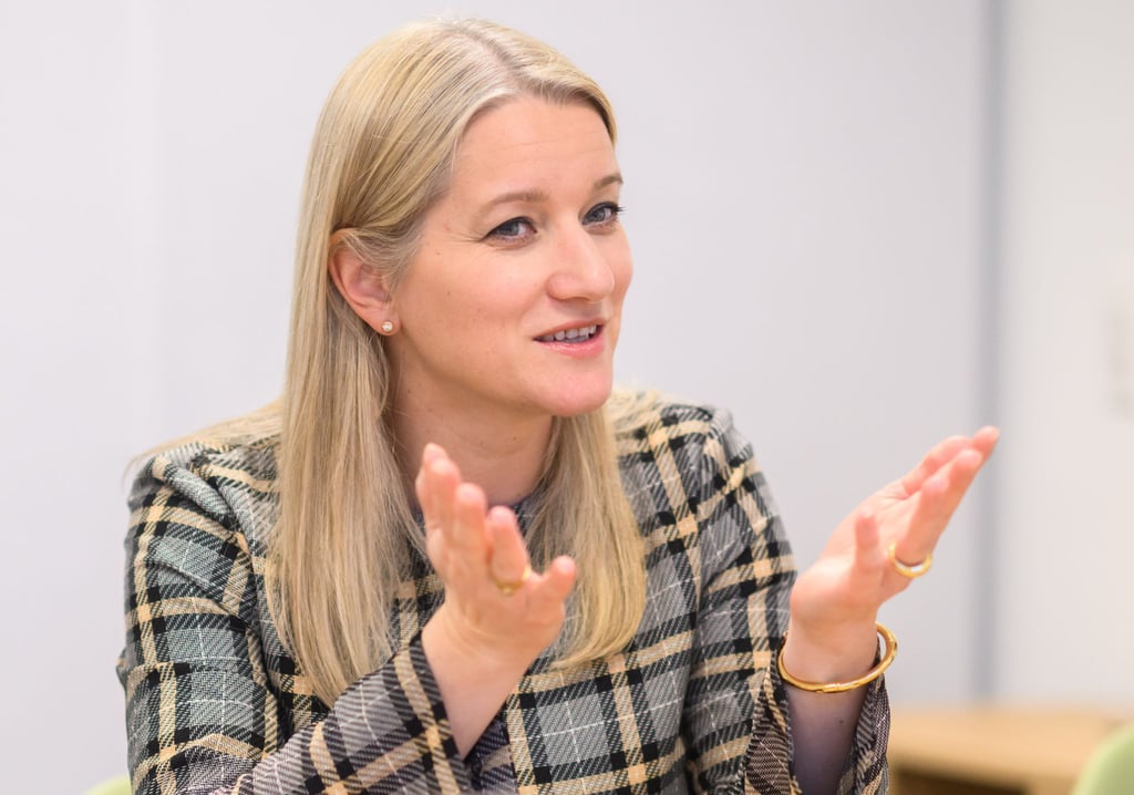 Kathrin Wahlmann spricht.