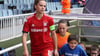 Melanie Leupolz vom FC Bayern wird verspätet beim DFB eintreffen.
