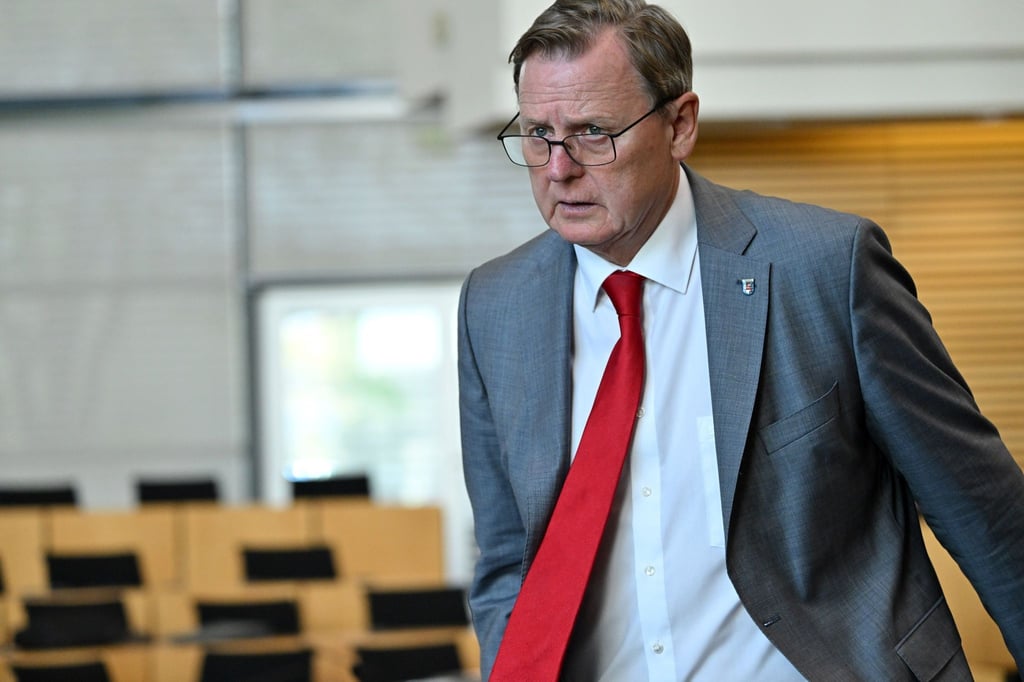 Thüringens Ministerpräsident Bodo Ramelow in Erfurt.