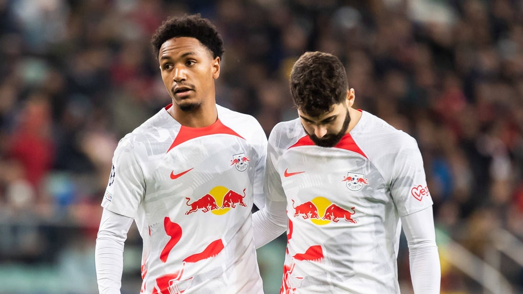 Abdou Diallo (l.) verlässt RB Leipzig, Josko Gvardiol steht - zumindest noch - unter Vertrag.