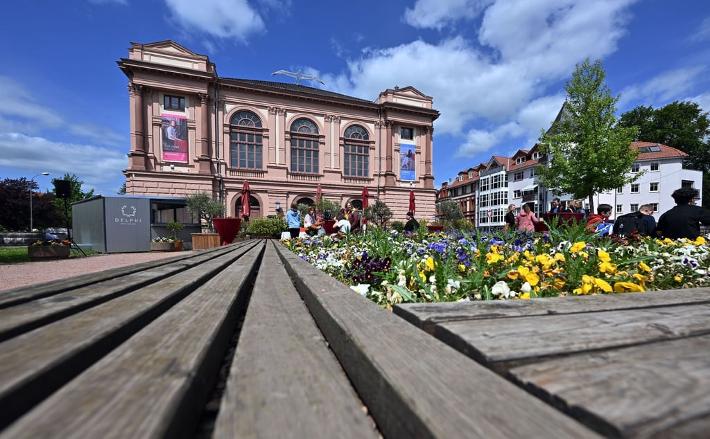 Das Landestheater Eisenach.