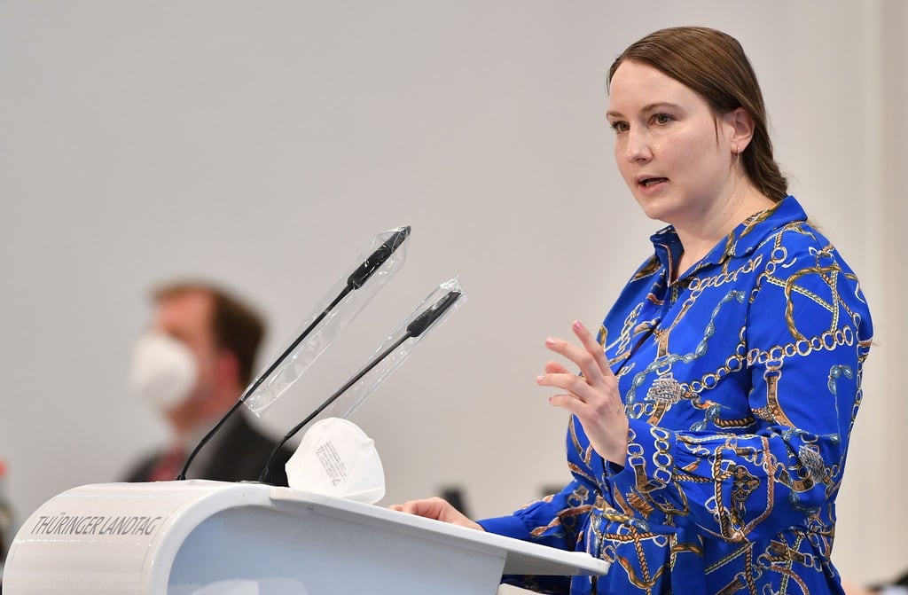 Katharina Schenk (SPD) spricht.