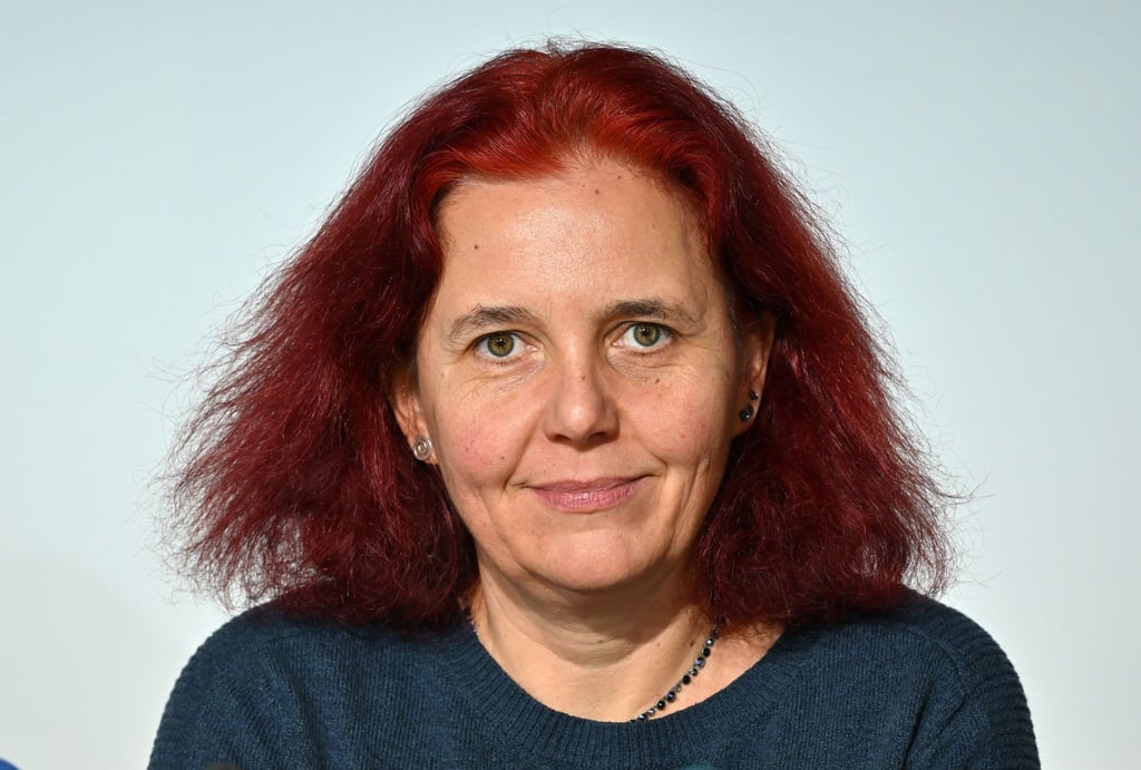 Astrid Rothe-Beinlich (Bündnis90/Die Grünen), Fraktionschefin, lächelt in die Kamera.