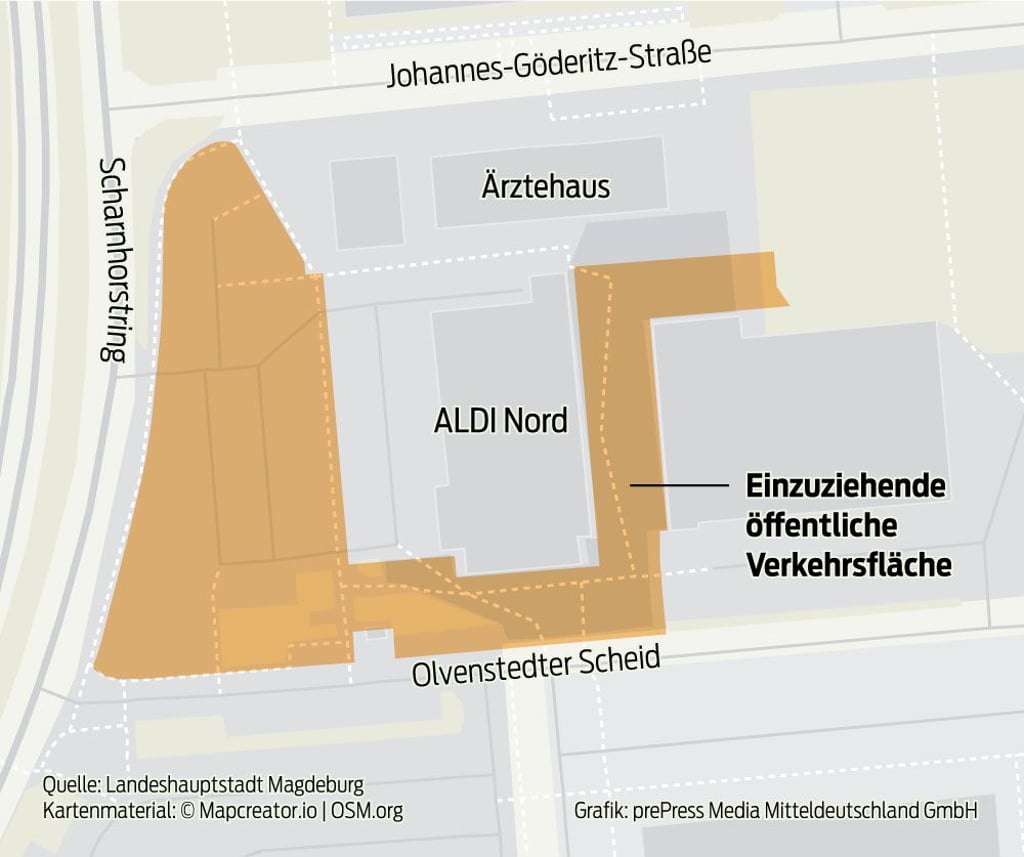 Diese Flächen werden umgewidmet.