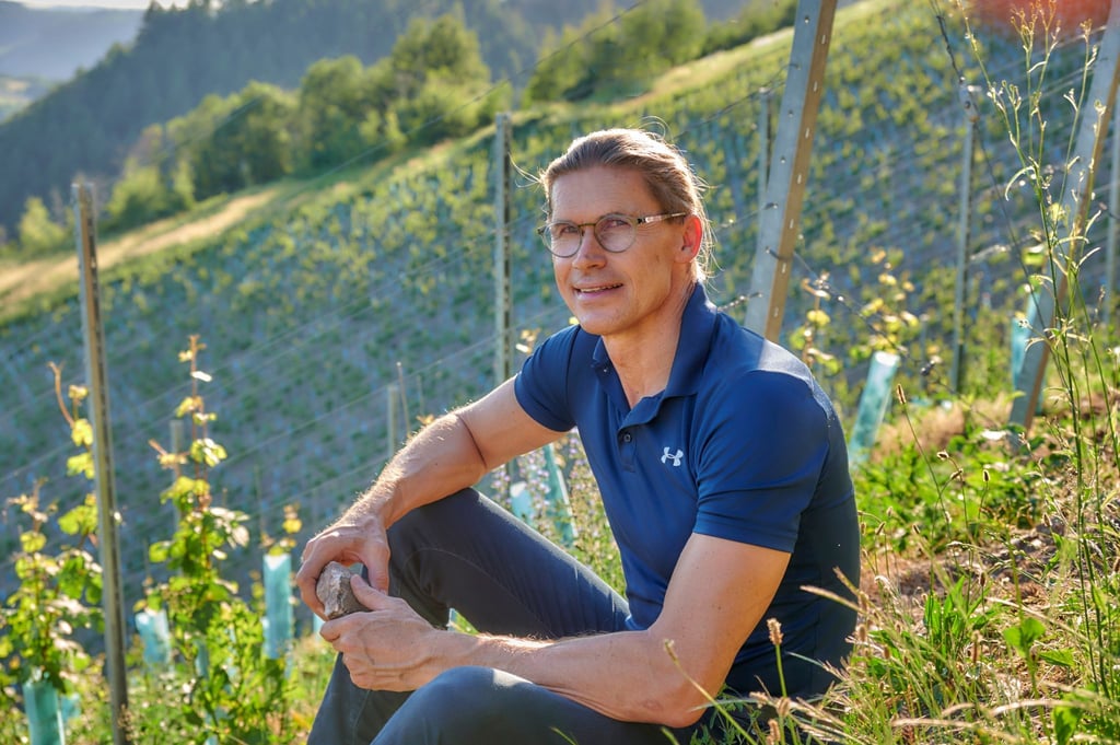 Roman Niewodniczanski, Inhaber des Weinguts Van Volxem an Saar und Mosel.