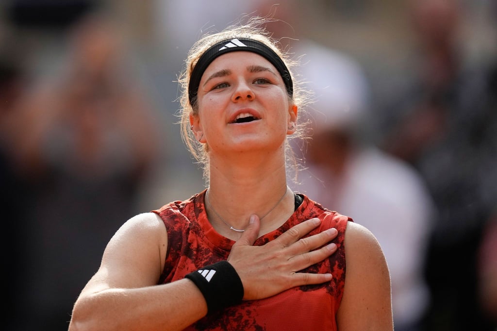 Spielt um den Sieg bei den French Open: Karolina Muchova.