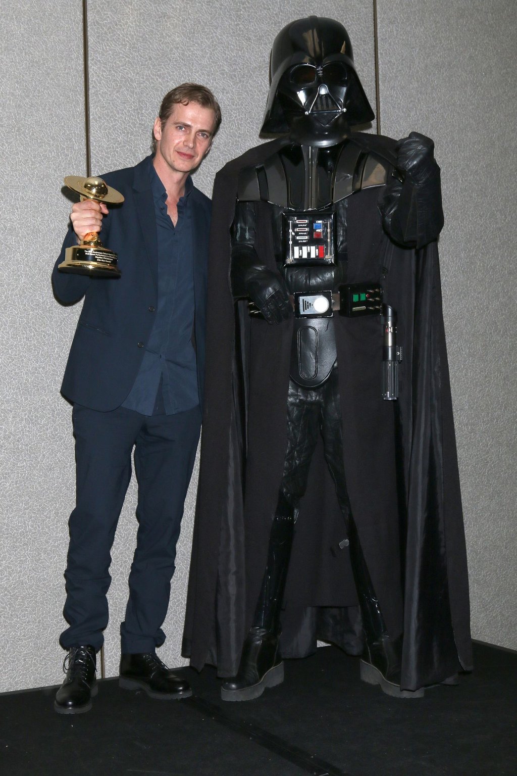 Zwei, die zusammengehören: Hayden Christensen und Darth Vader.