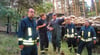 Beinahe hätten sie die rettende Anhöhe nicht erreicht:  Akener Feuerwehrkameraden  nach der lebensgefährlichen Erkundungstour 