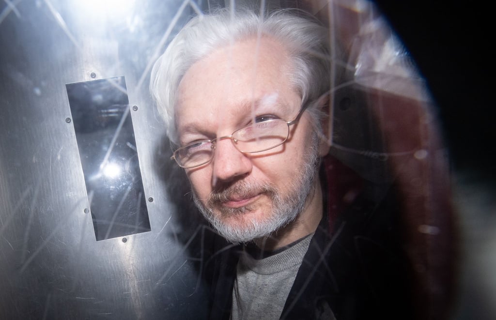 Sitzt seit seiner Festnahme im April 2019 im Londoner Hochsicherheitsgefängnis Belmarsh: Julian Assange.