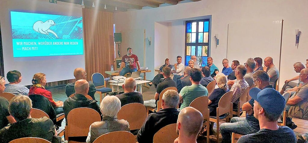 Das Interesse an grünem Strom von Bürgern für Bürger am ersten Info-Abend in Oebisfelde war groß.
