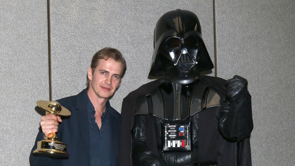 Zwei, die zusammengehören: Hayden Christensen und Darth Vader.