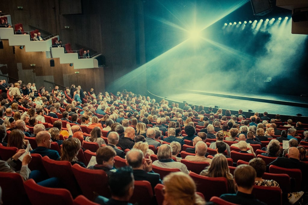 Blick in den Zuschauerraum des Ruhrfestspielhauses in Recklinghausen. Das Theater-, Musik- und Tanzfestival endet am Sonntag.