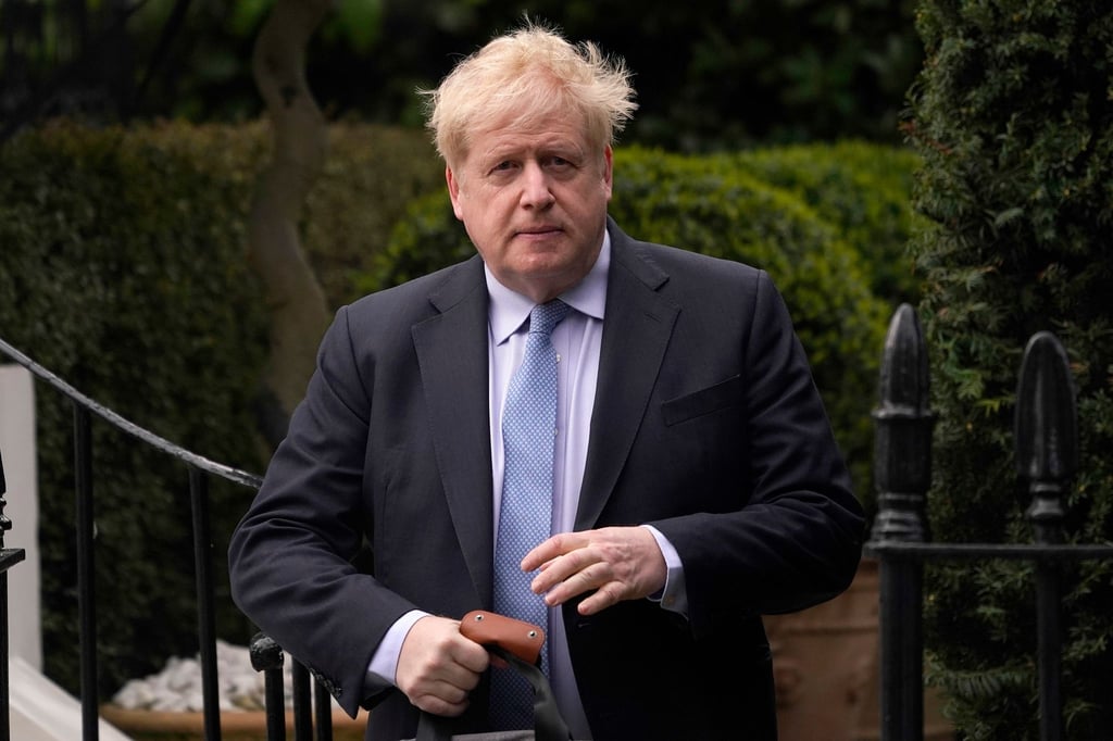Boris Johnson kündigte an, sein Parlamentsmandat mit sofortiger Wirkung abzugeben.