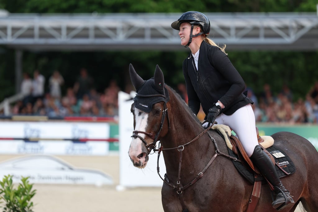Gewann die deutsche Meisterschaft im Springreiten: Mylen Kruse.