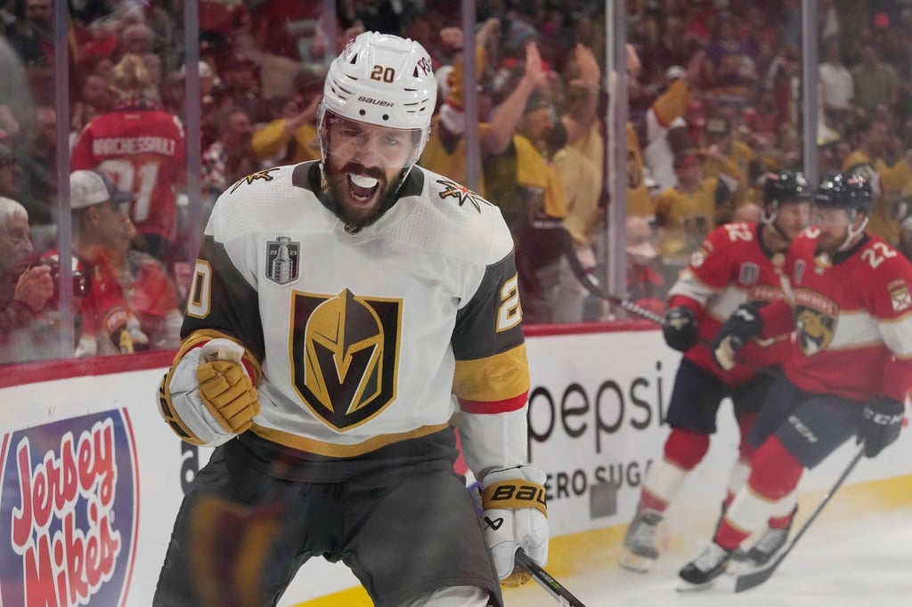 Chandler Stephenson fehlt mit den Vegas Golden Knights noch ein Sieg zum Titel.