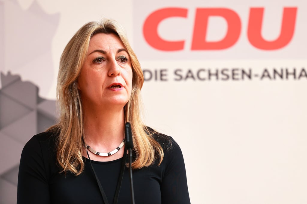 Sie wolle Sachsen-Anhalts Botschafterin in Büssel sein, kündigt Alexandra Mehnert an.