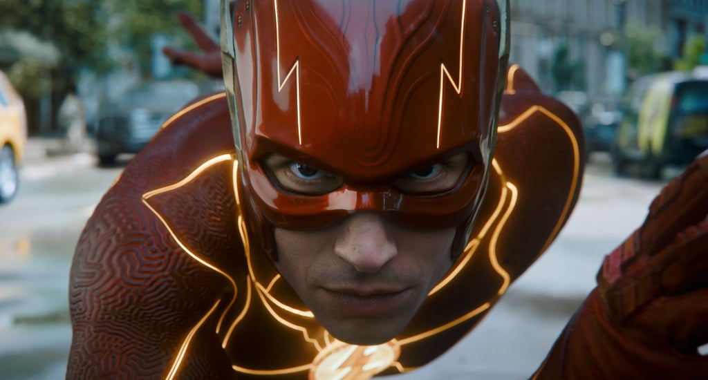 Ezra Miller als Barry Allen in einer Szene des Films "The Flash".
