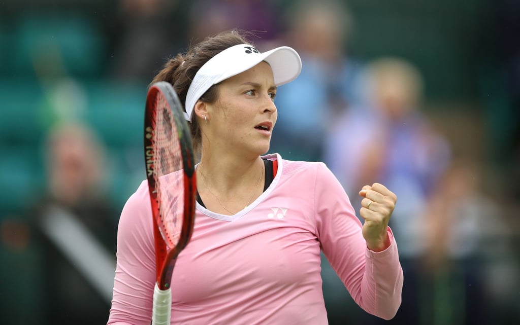 Tennisspielerin Tatjana Maria hat ihr Erstrundenspiel in Nottingham gewonnen.
