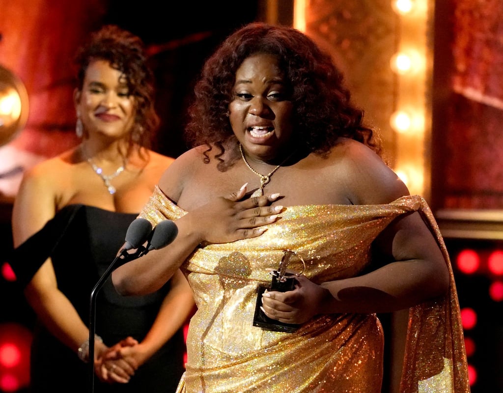 Alex Newell bekam den Preis für die beste Leistung eines Schauspielers in einer Nebenrolle bei den Tony Awards in New York.