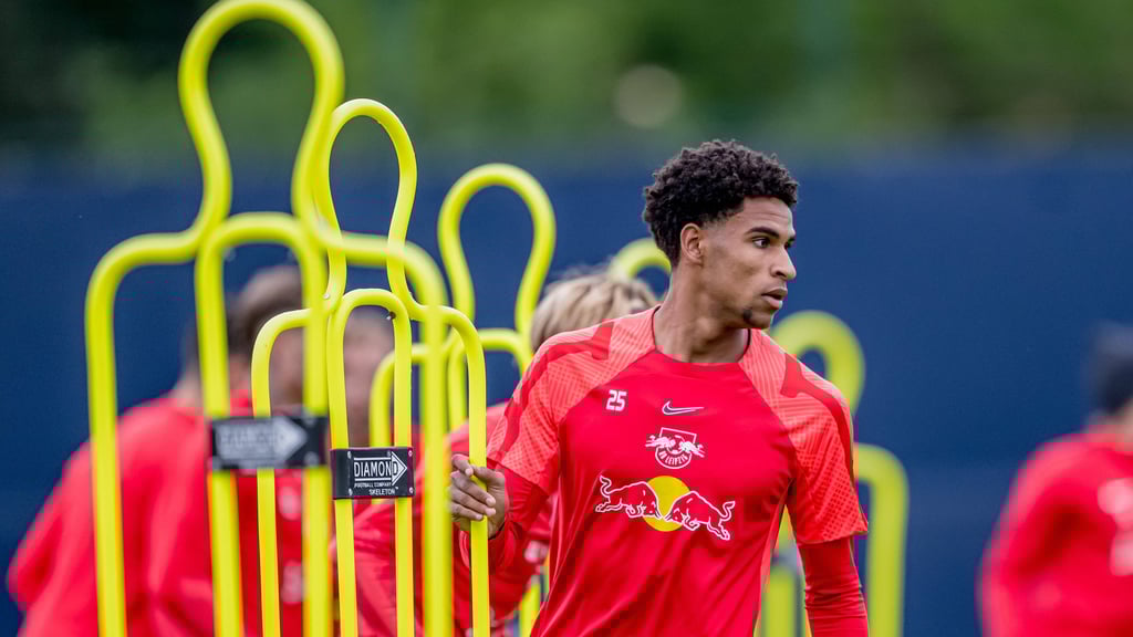 RB-Talent Sanoussy Ba soll in Linz Spielpraxis sammeln.