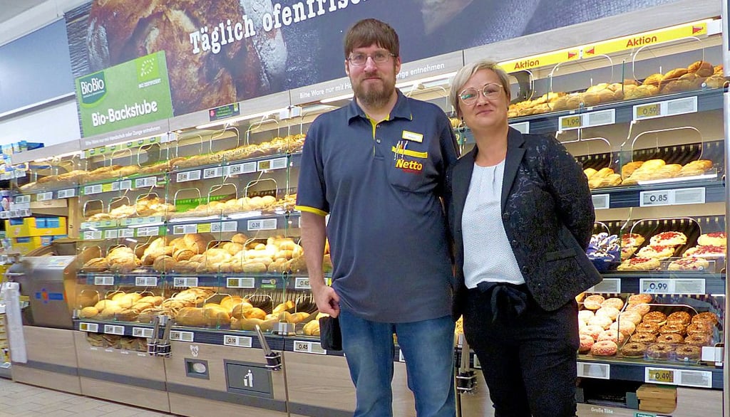 Nach Sanierung und Umbau ist der Nettto-Markt an der Bersteinallee wieder eröffnet worden.
