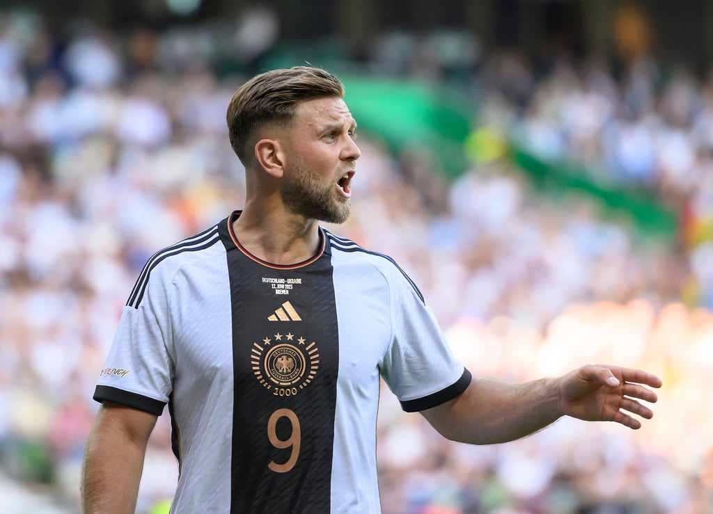 Niclas Füllkrug beim Länderspiel gegen die Ukraine.