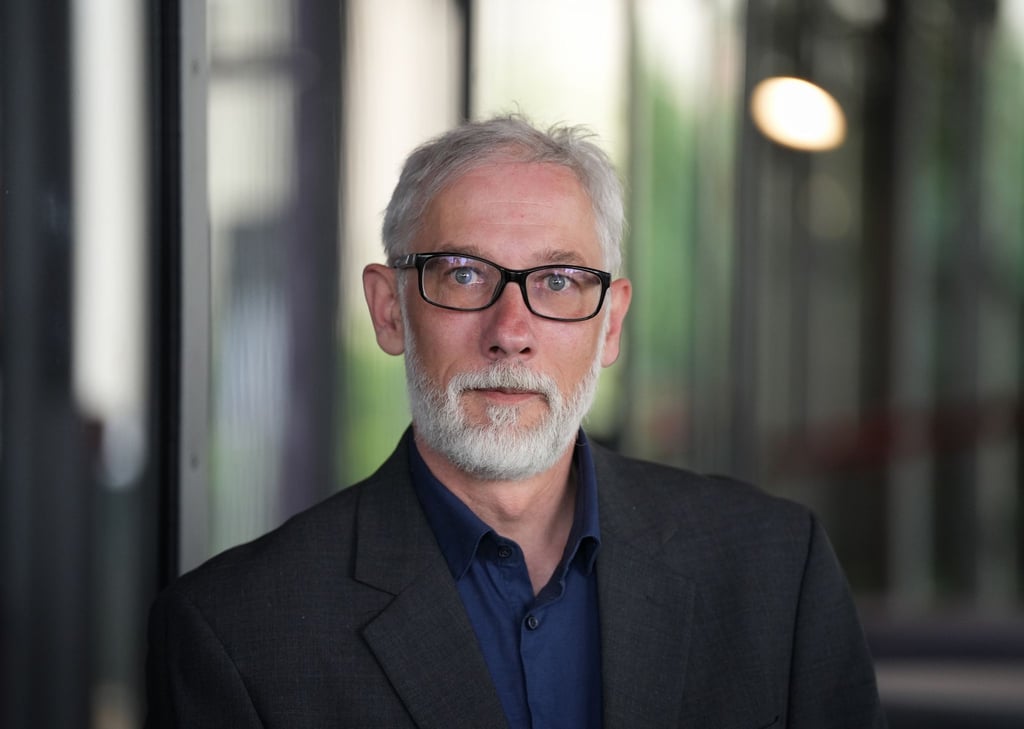 Marcel Klett, neuer Geschäftsführender Direktor des Hans Otto Theaters, aufgenommen vor einer Pressekonferenz zu seiner Vorstellung.
