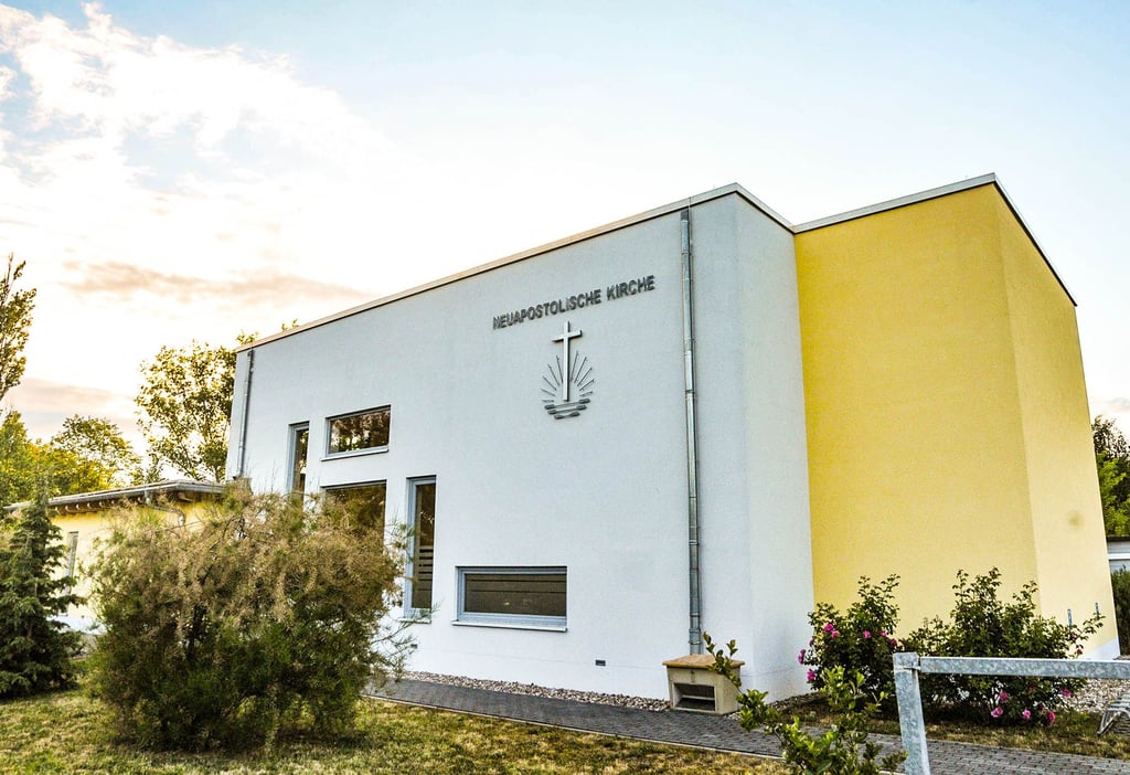 Die Neuapostolische Kirche in Sangerhausen. Dort fällt der Startschuss.