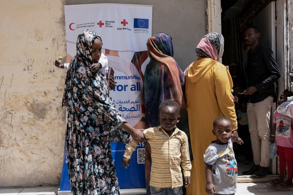 Flüchtlinge aus dem Sudan in Ägypten: Warten auf medizinische Versorgung.