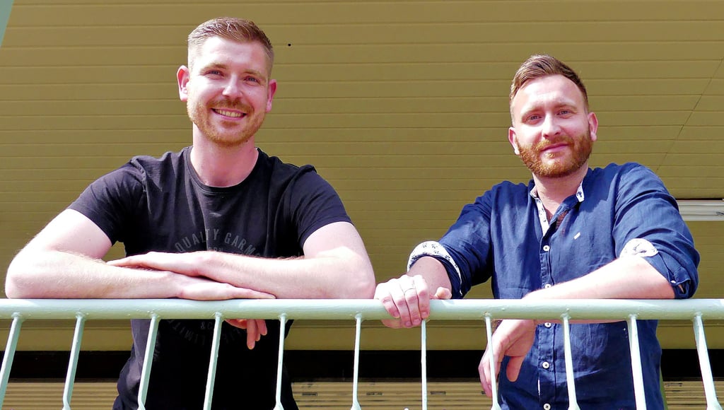 Vollautomatisierter Supermarkt: Oliver Brodziak und Sascha Pabst wollen den alten Konsum in Farnstädt zum 24/7-Laden umbauen.