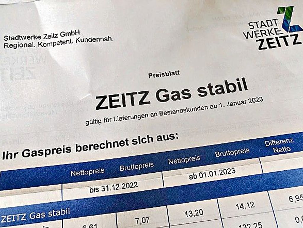 Die Gaspreise sind zum 1. Januar spürbar gestiegen.
