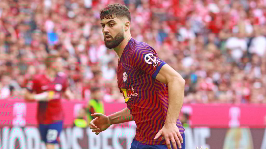 Josko Gvardiol im Spiel gegen den FC Bayern.