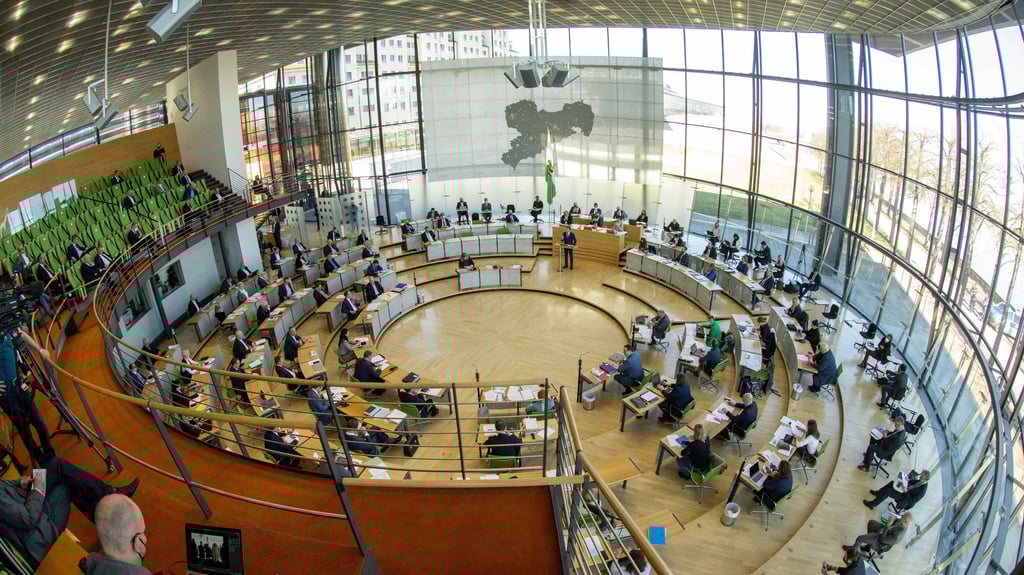 Der Landtag in Sachsen wird neu gewählt.