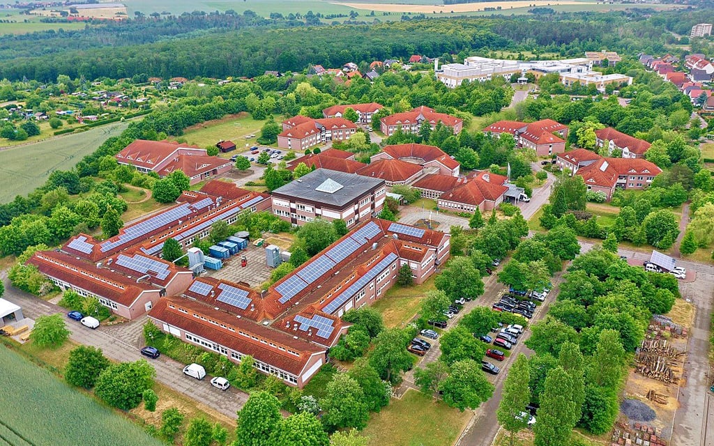 Blick auf das Kolping-Berufsbildungswerk in Hettstedt