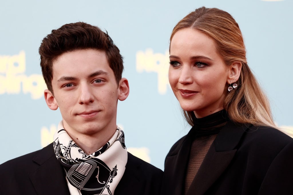 Jennifer Lawrence, Hauptdarstellerin und Produzentin, und Andrew Feldman, Schauspieler.