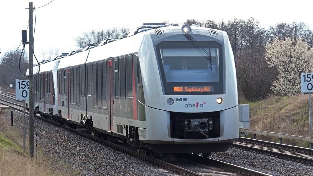 Abellio kann die Strecke zwischen Eisleben und Sangerhausen in den nächsten Tagen nicht bedienen.
