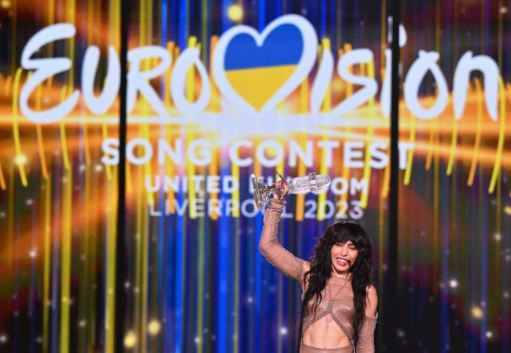 Loreen aus Schweden nach ihrem Sieg beim Finale des 67. Eurovision Song Contest. Stockholm ist nicht die einzige Stadt in Schweden, die sich um die Austragung des ESC in diesem Jahr ins Zeug legt.