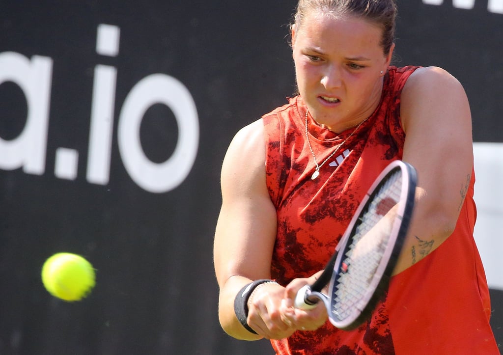 Jule Niemeier konnte beim Turnier in Berlin Ons Jabeur besiegen.