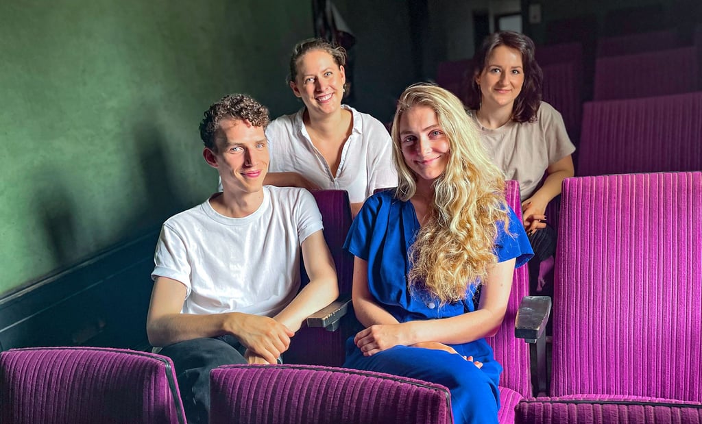 Martin Naundorf, Nathalie Stein, Anne Diestelkamp und Daniela Schulze (v.l.) sind vier der Köpfe hinter „Wiedersehen in Wolfen“.