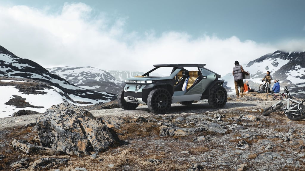 Blick in die Zukunft: Auch bei Dacia wird diese elektrisch, wie etwa die Buggy-Studie Manifesto von 2022 (Foto) und der schon käufliche E-Kleinwagen Spring zeigen. Doch auch auf den Verbrenner setzt die Renault-Tochter noch ein Weilchen.