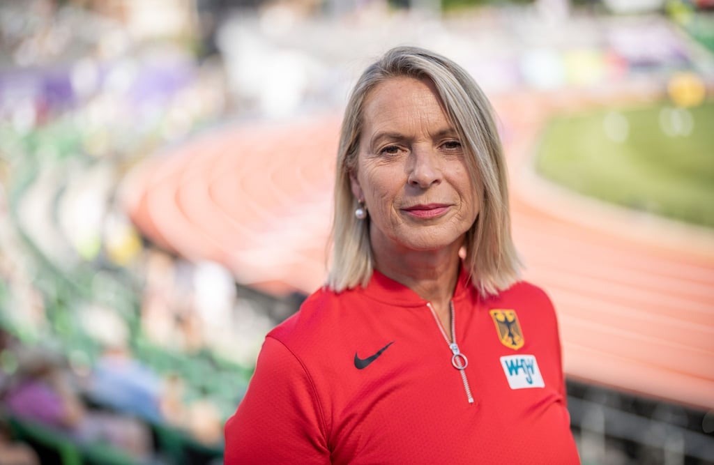 Annett Stein ist die Cheftrainerin der deutschen Leichtathleten.